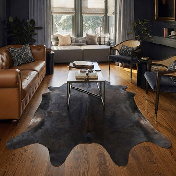Natural Brazilian Cowhide 221 x 244 cm