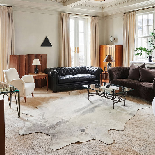 Natural Brazilian Cowhide 210 x 230 cm