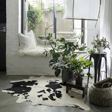 Natural Brazilian Cowhide 198 x 206 cm