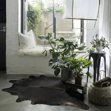 Natural Brazilian Cowhide 218 x 246 cm