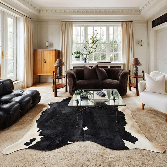 Natural Brazilian Cowhide 198 x 249 cm