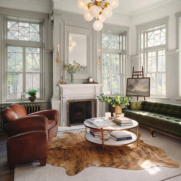 Natural Brazilian Cowhide 201 x 249 cm