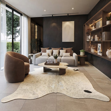 Natural Brazilian Cowhide 198 x 251 cm