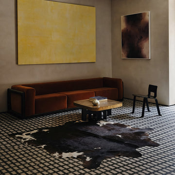 Natural Brazilian Cowhide 183 x 236 cm