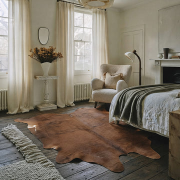 Natural Brazilian Cowhide 218 x 241 cm