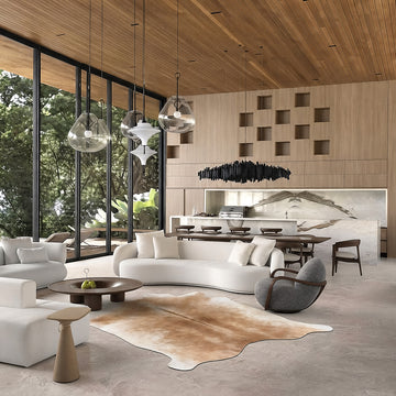 Natural Brazilian Cowhide 208 x 240 cm