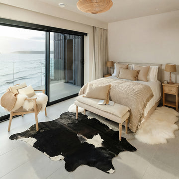 Natural Brazilian Cowhide 208 x 244 cm