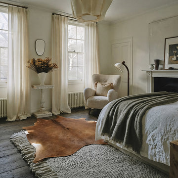 Natural Brazilian Cowhide 229 x 257 cm