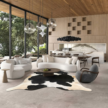Natural Brazilian Cowhide 193 x 249 cm