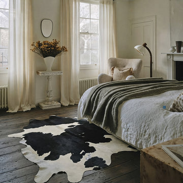 Natural Brazilian Cowhide 221 x 244 cm