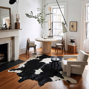 Natural Brazilian Cowhide 208 x 236 cm