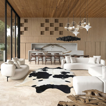 Natural Brazilian Cowhide 218 x 264 cm