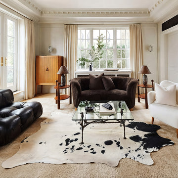 Natural Brazilian Cowhide 218 x 230 cm