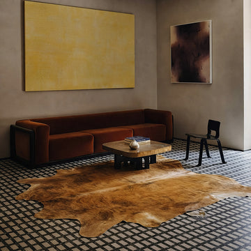 Natural Brazilian Cowhide 201 x 249 cm