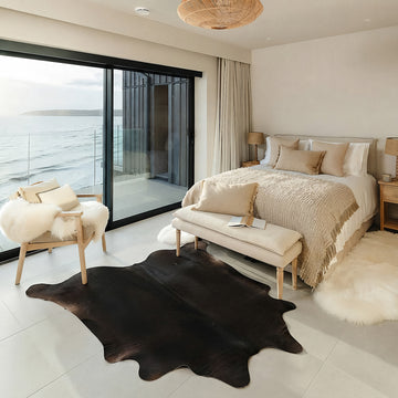 Natural Brazilian Cowhide 218 x 246 cm