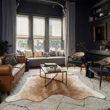 Natural Brazilian Cowhide 208 x 240 cm