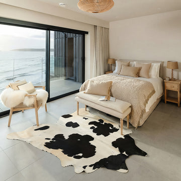 Natural Brazilian Cowhide 221 x 246 cm