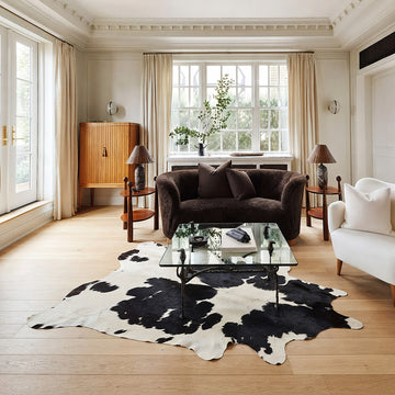Natural Brazilian Cowhide 213 x 236 cm