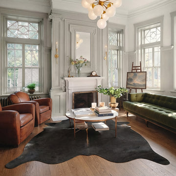 Natural Brazilian Cowhide 193 x 241 cm