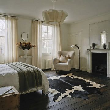 Natural Brazilian Cowhide 229 x 257 cm