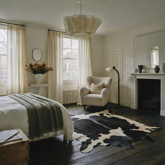 Natural Brazilian Cowhide 229 x 257 cm