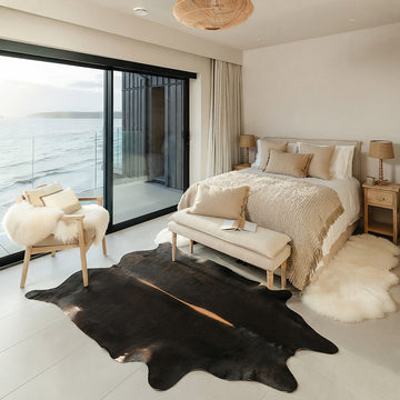 Natural Brazilian Cowhide 193 x 241 cm
