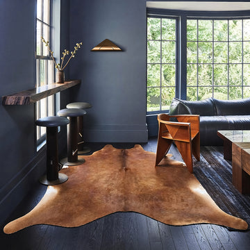 Natural Brazilian Cowhide 229 x 257 cm
