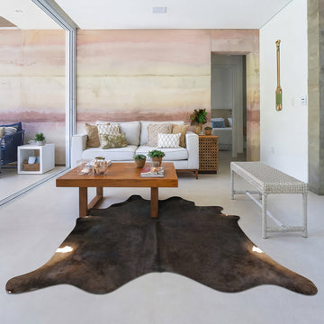 Natural Brazilian Cowhide 231 x 251 cm