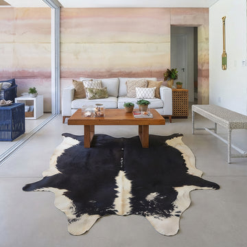 Natural Brazilian Cowhide 218 x 224 cm
