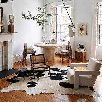 Natural Brazilian Cowhide 229 x 251 cm