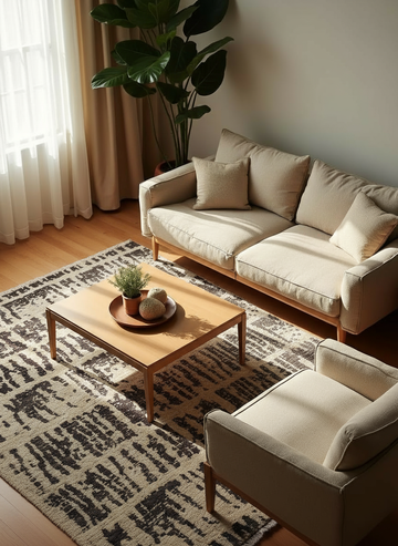 Tuareg Hand Knotted Rug - 305 x 244 cm