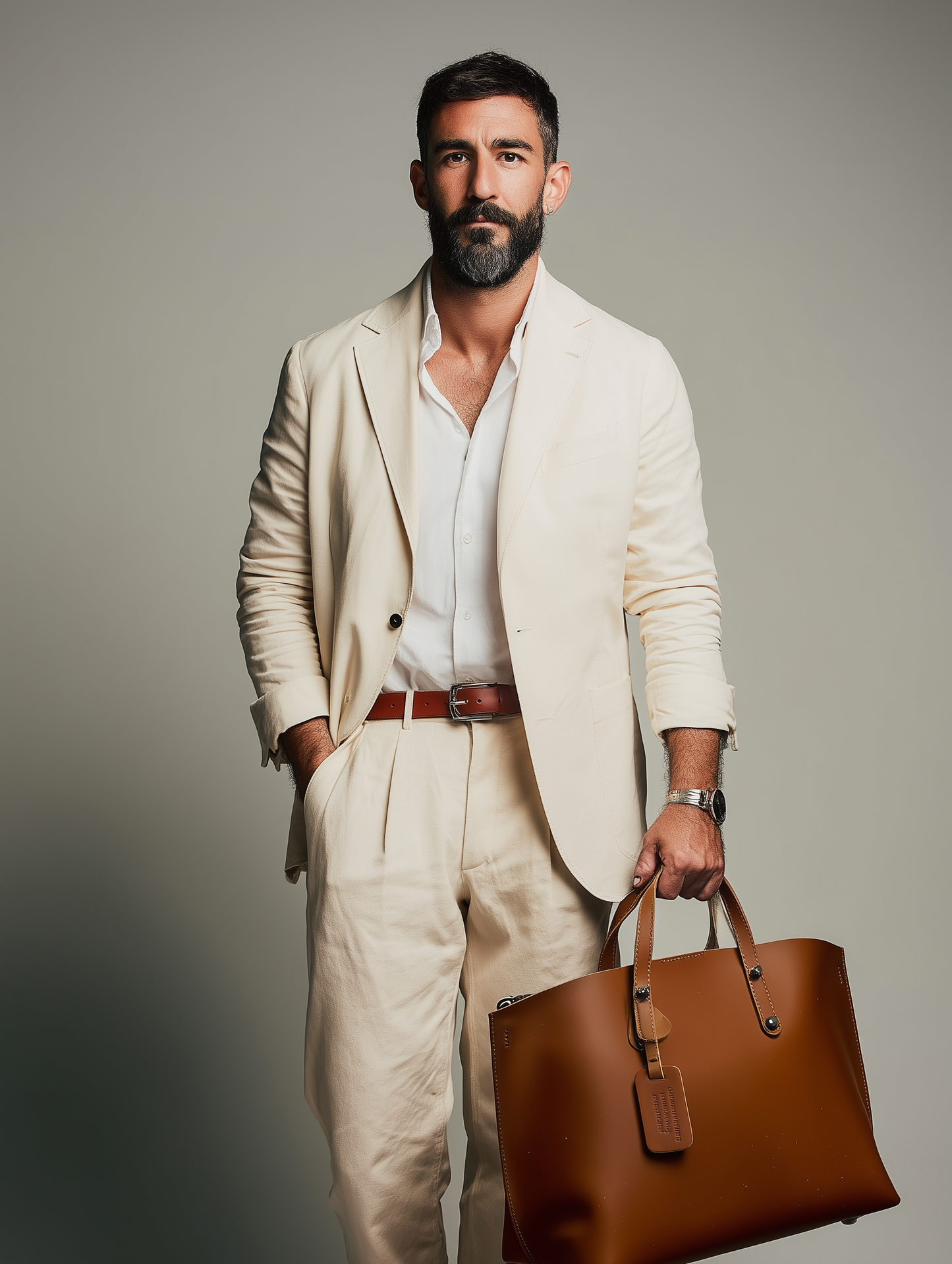 Maxime Leather Bag with Shoulder Strap by Clemés (9 Colours)