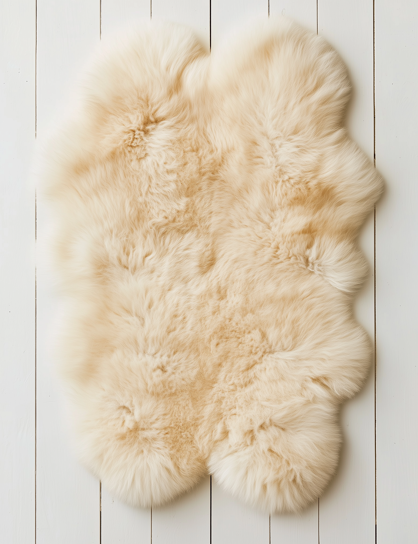 Natural Premium New Zealand Sheepskin Rug, Quad (5 Colours)