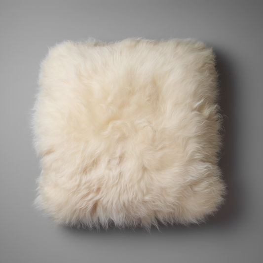 Natural Premium New Zealand Sheepskin Cushion 40 x 40 cm (3 Colours)