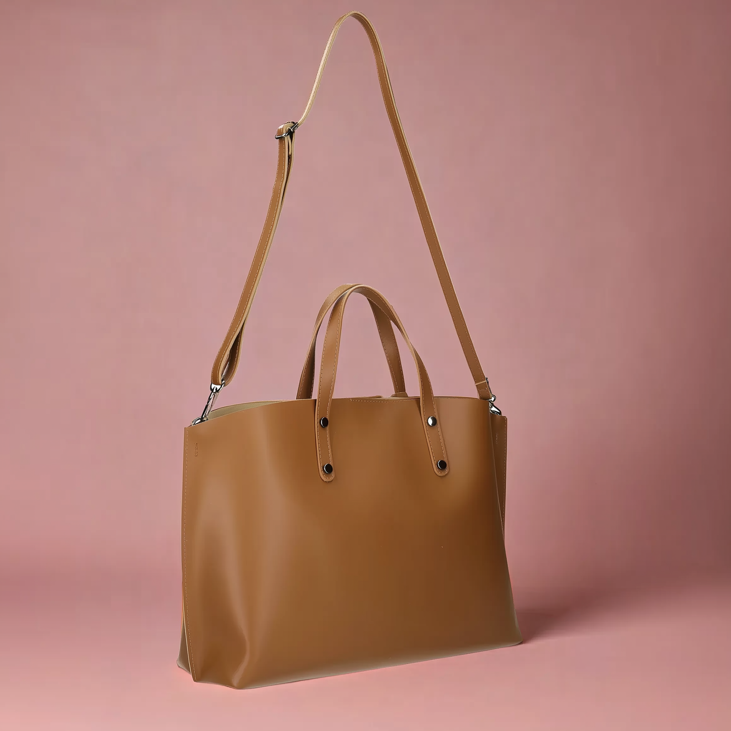 Maxime Leather Bag with Shoulder Strap by Clemés (9 Colours)