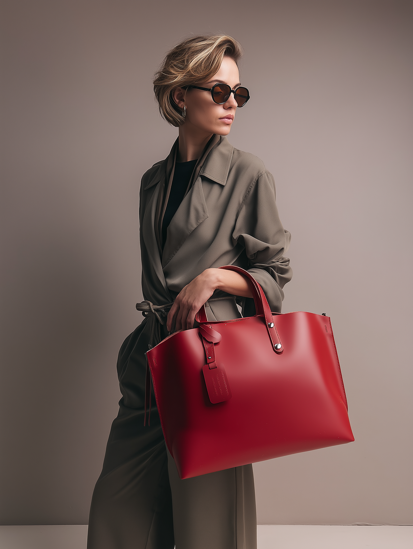 Maxime Leather Bag with Shoulder Strap by Clemés (9 Colours)