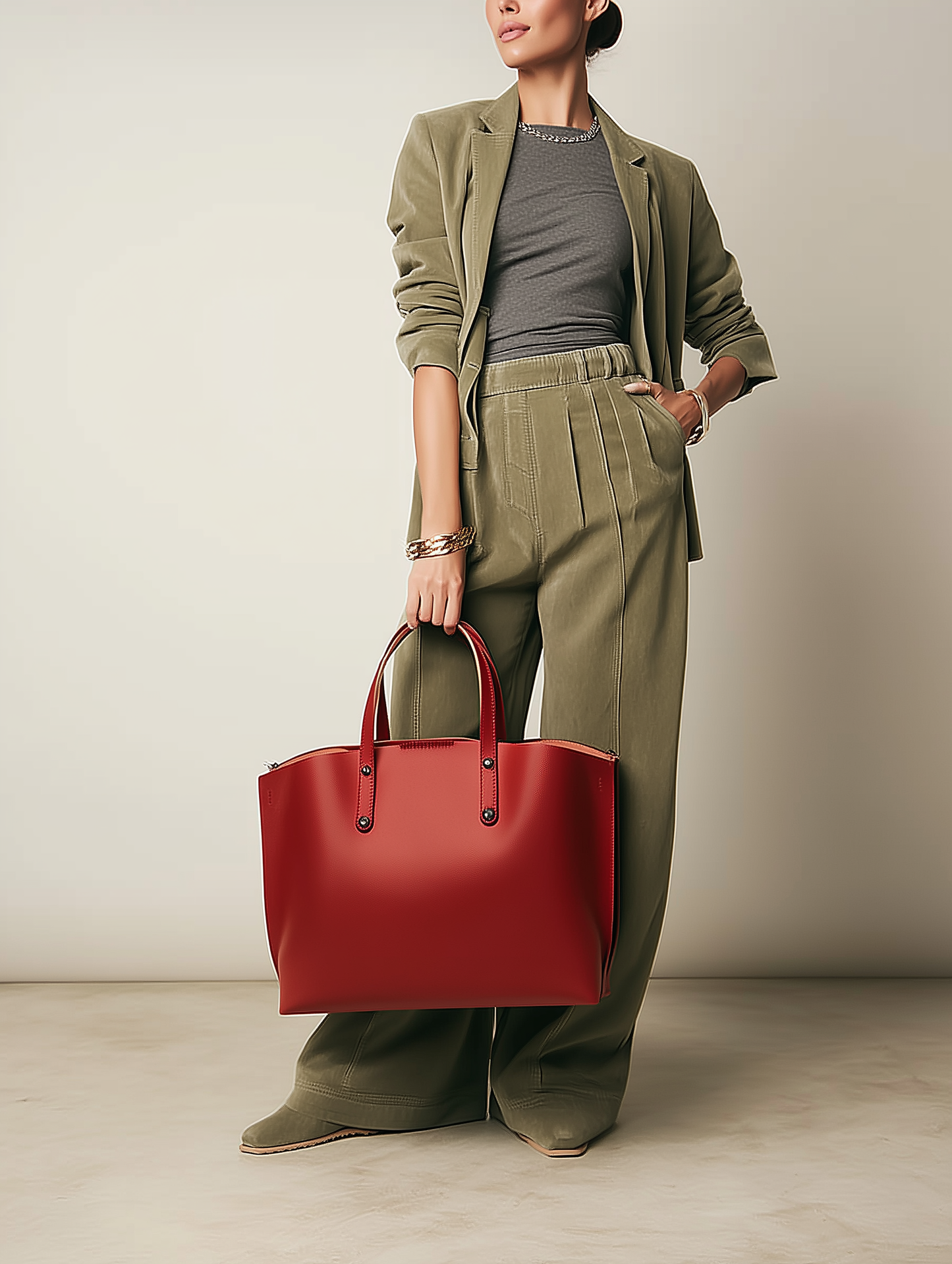 Maxime Leather Bag with Shoulder Strap by Clemés (9 Colours)