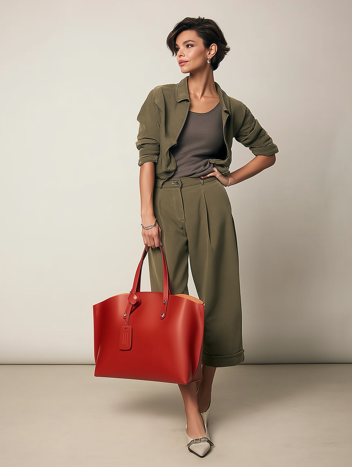 Maxime Leather Bag with Shoulder Strap by Clemés (9 Colours)