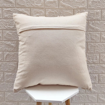 Atlas Diamond Natural Wool Cushion 50 x 50 cm