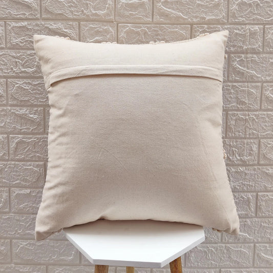 Atlas Diamond Natural Wool Cushion 50 x 50 cm