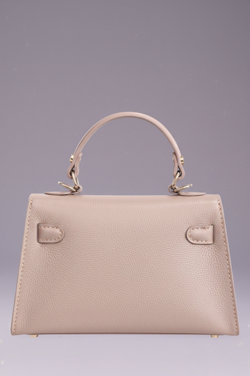 The Mini Kelly-Inspired Epsom Leather Handbag by Clemés