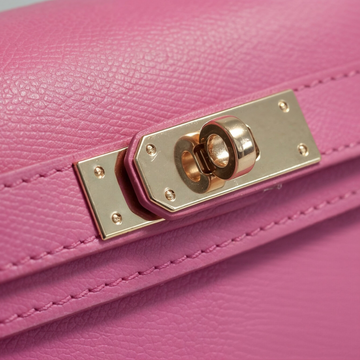 The Mini Kelly-Inspired Epsom Leather Handbag by Clemés