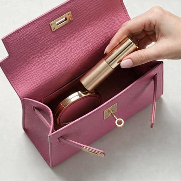 The Mini Kelly-Inspired Epsom Leather Handbag by Clemés