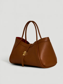 Bianca Midi Leather Handbag by Clemés