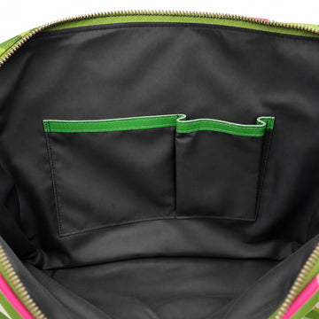 Milano Suede Bag, Olive, by Clemés