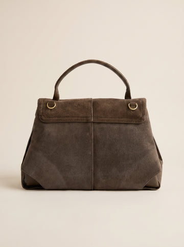 Fiorella Suede Baguette Bag by Clemés
