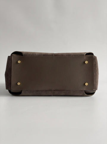 Fiorella Suede Baguette Bag by Clemés