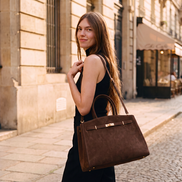 Coco Suede Tote by Clemés