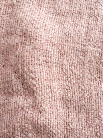 Marina Soft Washed Jute Beach Bag by Clemés - Blossom jute weave texture close-up, studio