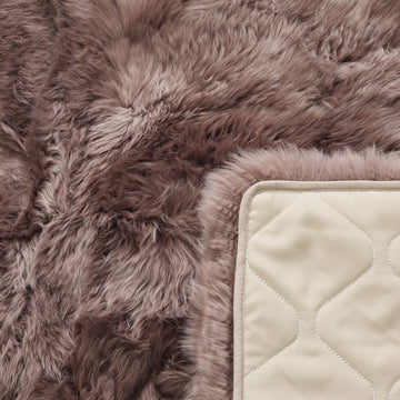 Natural Premium Sheepskin Rectangular Rug, X-Large, W120 x L180 cm, Taupe